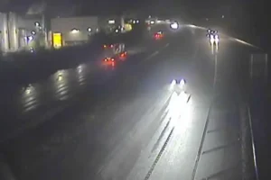 Crash on A1M in North Yorkshire as car leaves road
