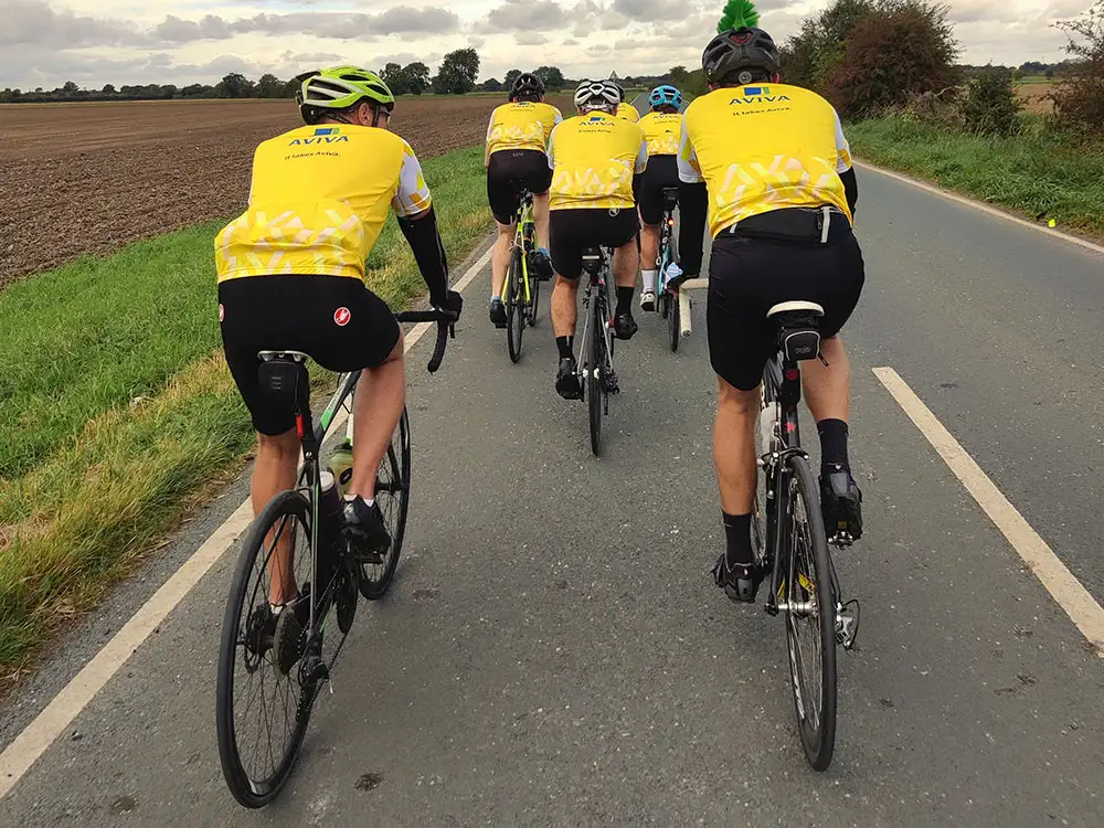 York cyclists saddle up for wheelie tough charity challenge