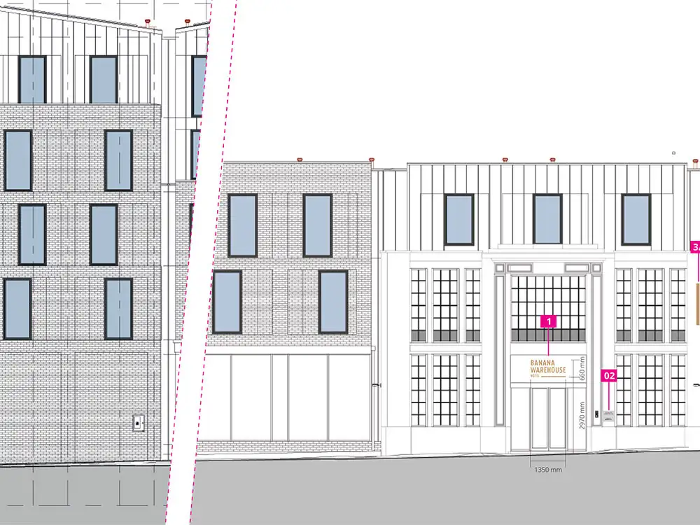 The Banana Warehouse Hotel is coming to York – as branding revealed