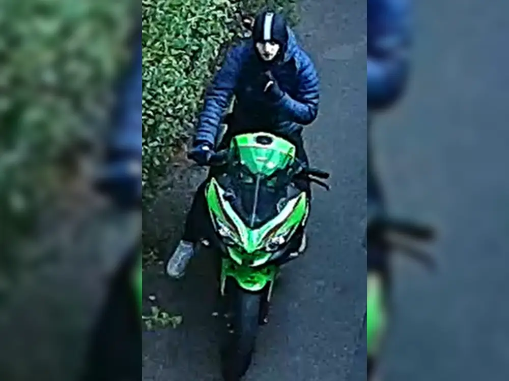 York stolen motorcycle CCTV appeal