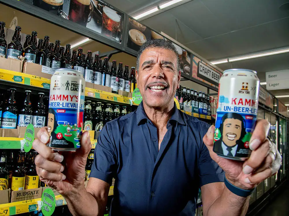 Brew York teams up with legendary football pundit to launch ‘unbelievable’ beer