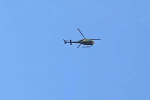 It wasn’t a police helicopter that was hovering over York today