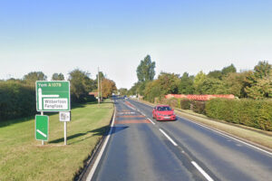 Two taken to hospital following crash near York