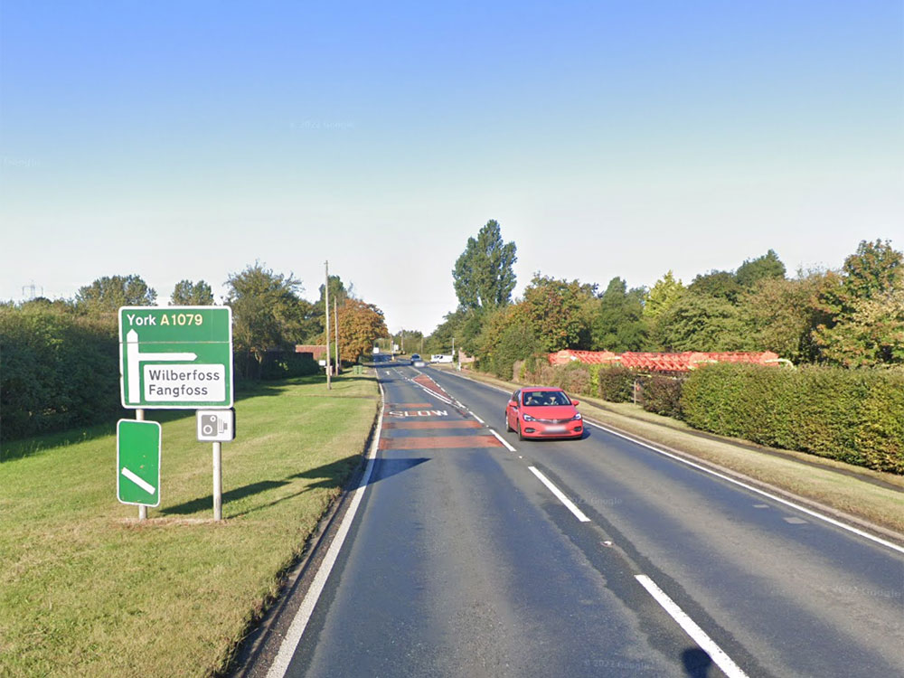 Two taken to hospital following crash near York