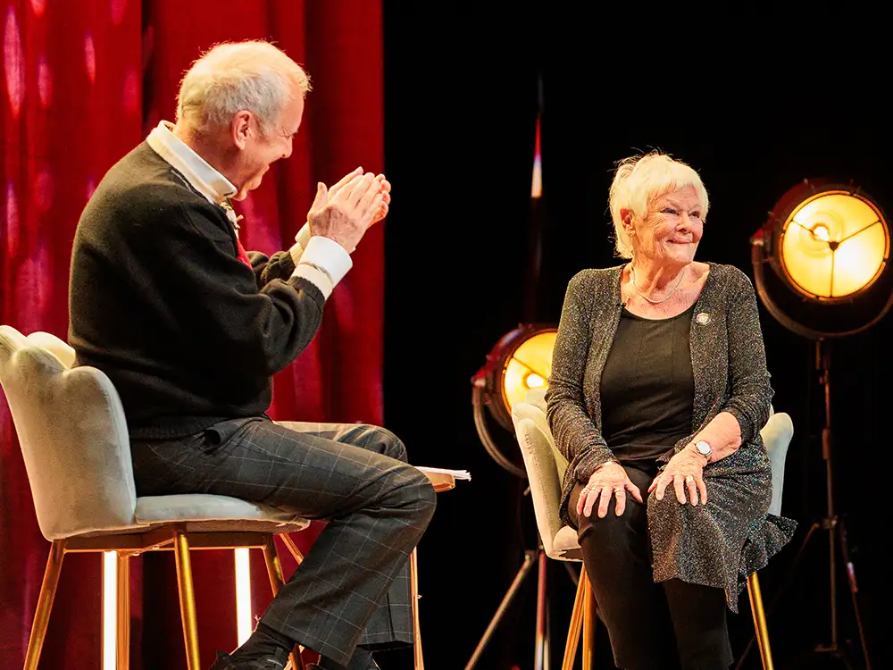 ‘A night to remember!’ – Dame Judi’s visit to York is celebrated with special dedication