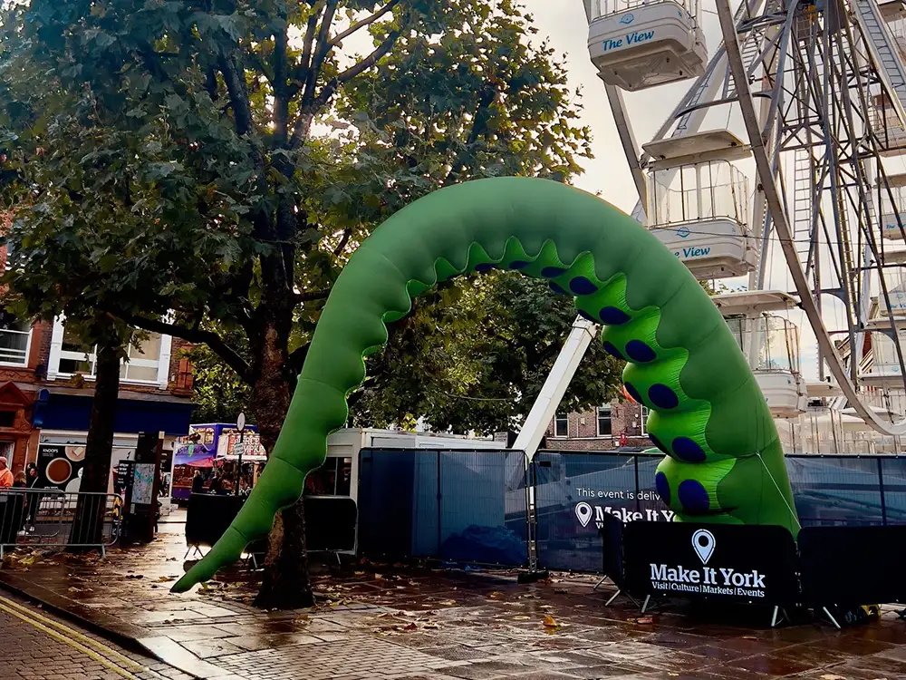 Here’s why giant tentacles are taking over York city centre