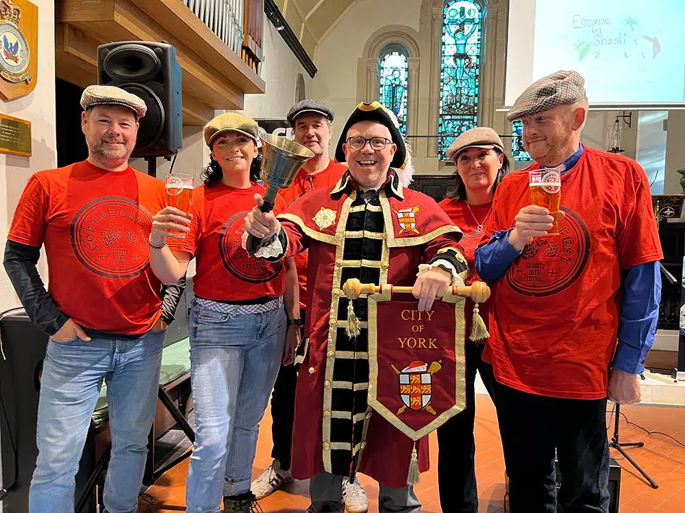 Popular York beer festival underway – with a big fundraising target in sight