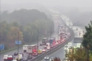 Updated: All lanes on the A1M now open again