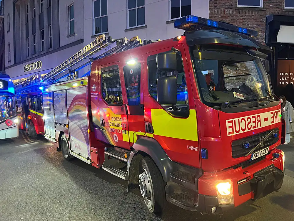 Updated: ‘Smell of burning’ and alarm sparked major fire alert at York M&S