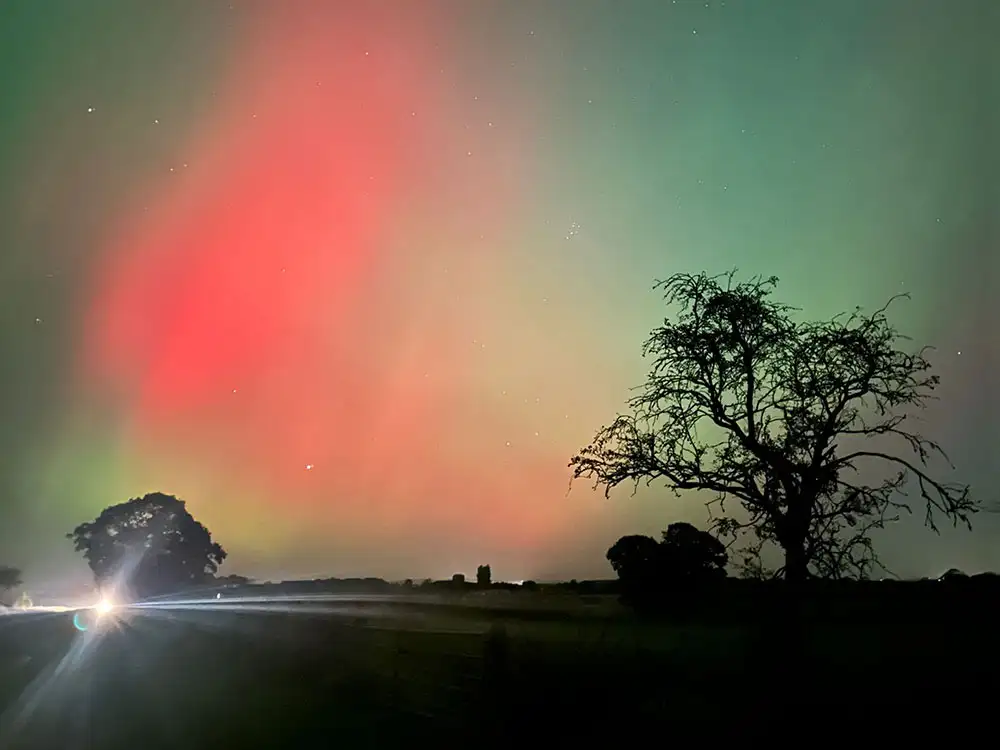 Watch: Amazing time lapse video shows the Northern Lights in North Yorkshire