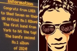 Shed Seven’s second number one album celebrated at York Station