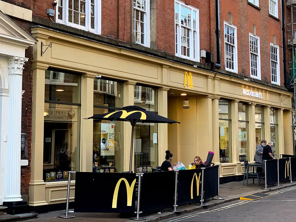 Fire extinguisher discharged at victim in York McDonald’s
