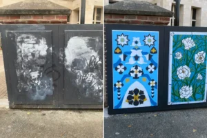 Students’ stunning street art transforms York gardens