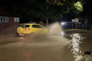 Main road in York underwater again just days after previous mains burst