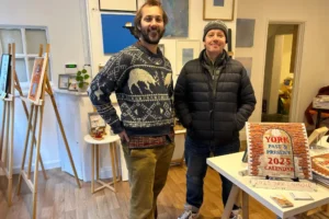 An exciting charity art pop-up is revived, taking over an empty site in the city centre