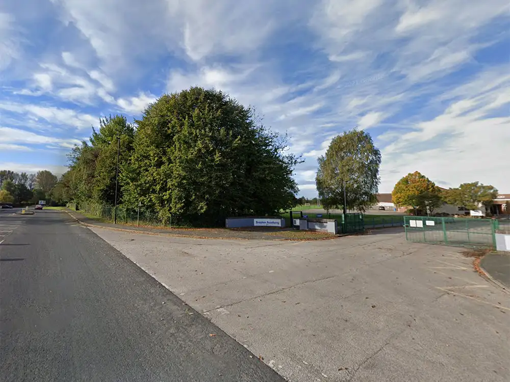 Updated: Crash outside North Yorkshire school cleared