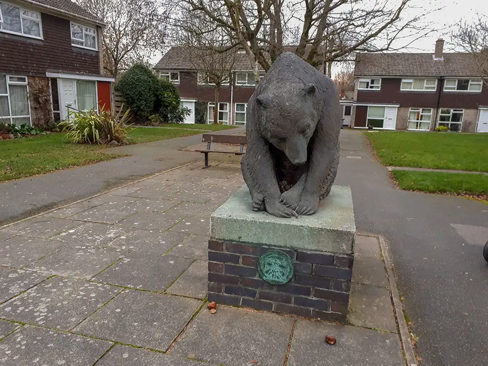 Thief strikes at York bear statue