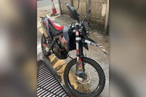 Motorbike stolen from outside York shop