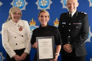 Courageous police officer recognised for life-saving efforts