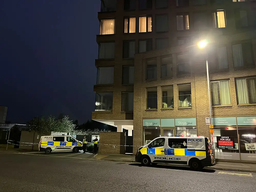 Woman dies after falling from window in York