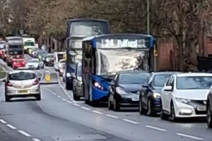 Parts of York gridlocked by the volume of traffic