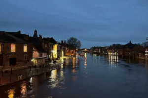 Car park closed as flood warning issued for York
