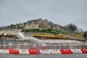 Pictures: Queen Street bridge has gone – and the roadworks end early