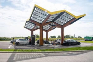 Electric vehicle ‘charging plaza’ planned for A1M