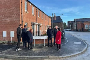 Family unveil street named after York City star who died during game