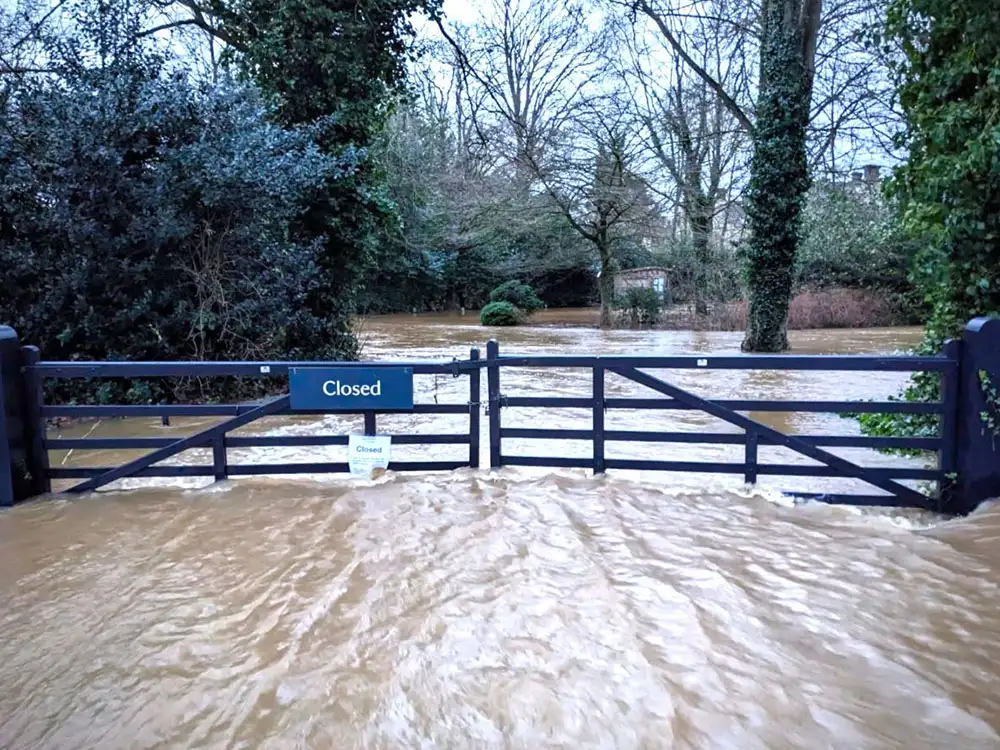 Historic North Yorkshire attraction closed due to flooding