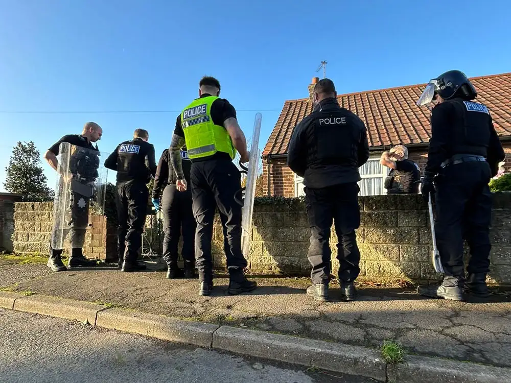 Police spot a drugs deal taking place in York city centre during crackdown