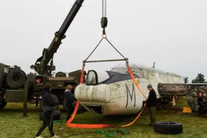 Historic submarine-hunting aircraft has arrived at York museum