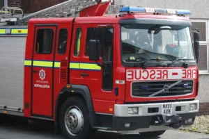 Tractor fire leads to main A170 road closure