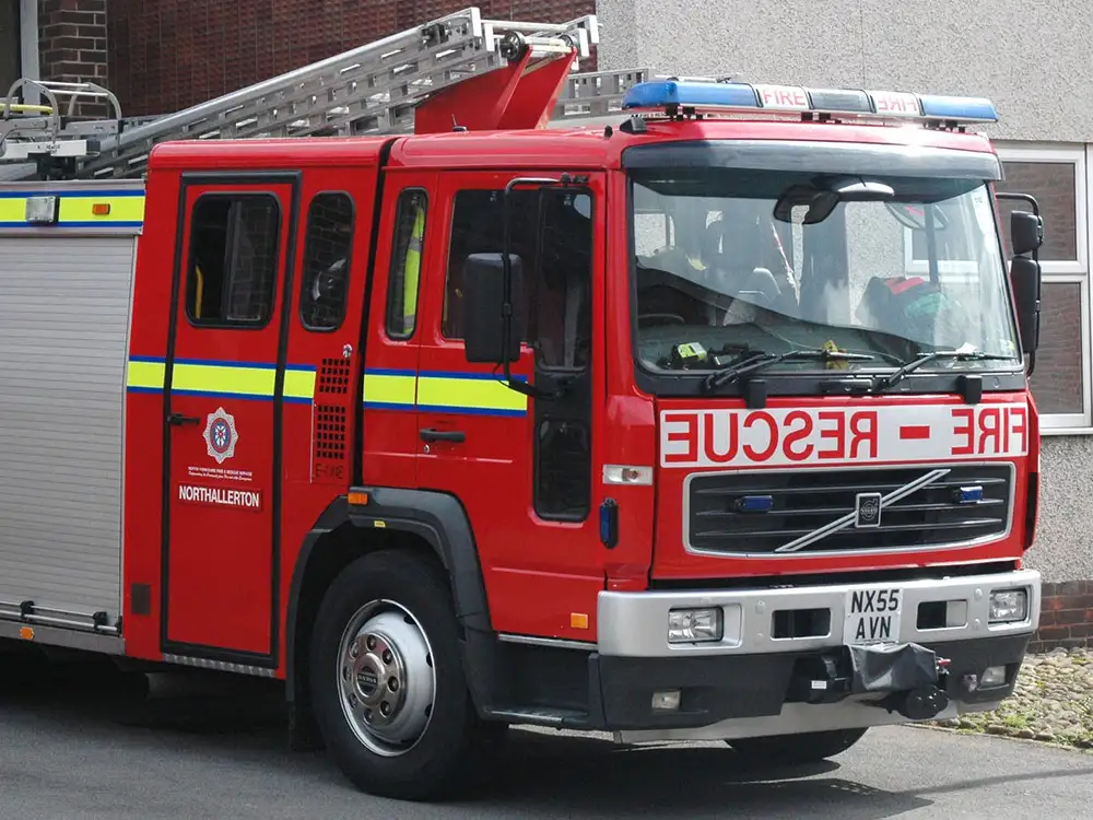 Tractor fire leads to main A170 road closure