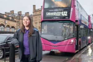 Meet York’s newest bus driver – Pippa, the first student to get the job
