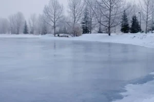 Warning after ‘terrifying incident’ saw man and dog fall through the ice