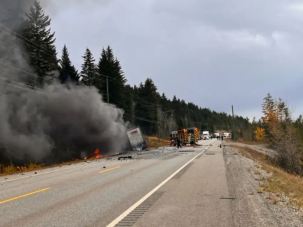 York couple died in crash with truck on anniversary holiday to Canada