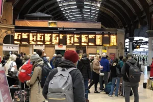 Train firms issue ‘do not travel’ warnings as storm brings major cancellations