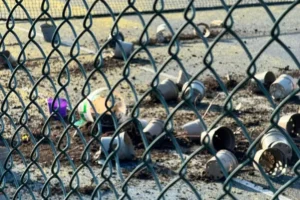 Shock at ‘mindless vandalism’ in York park
