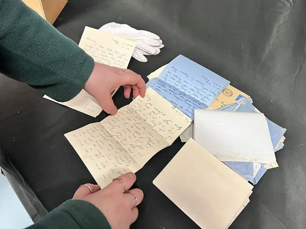 Wartime love story unveiled ahead of Valentine’s Day – and it started with a jumper