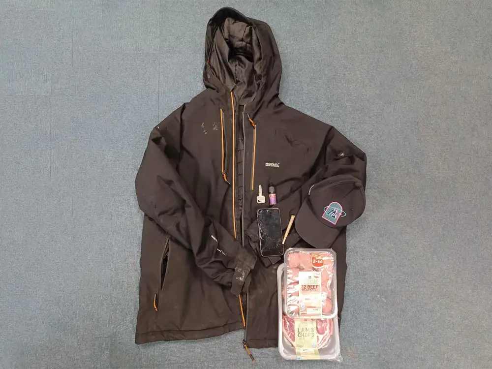 Wanted by York police: The owner of this jacket