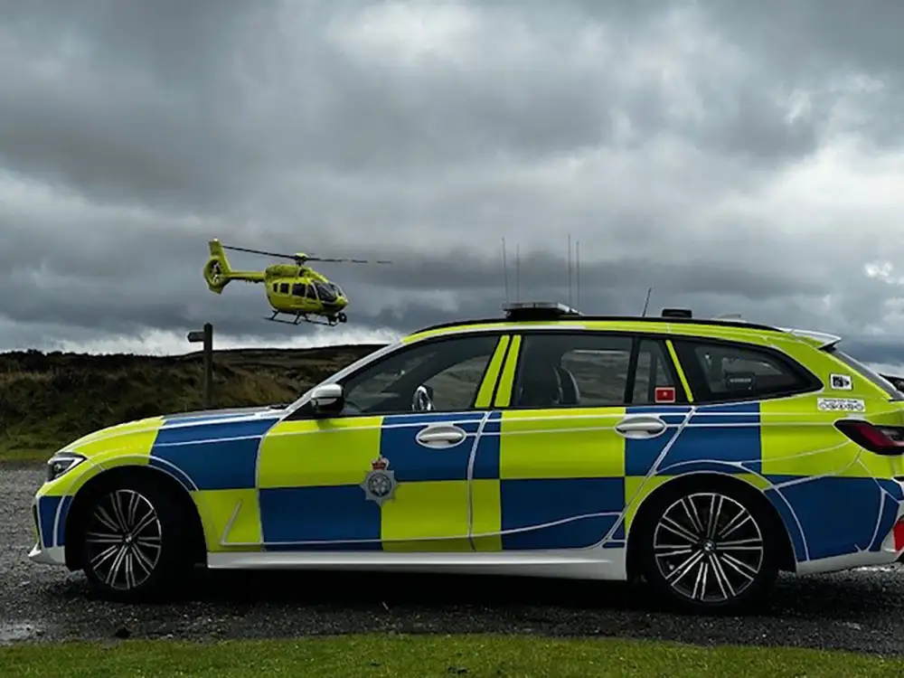 Biker airlifted to hospital after multi-vehicle crash in North Yorkshire