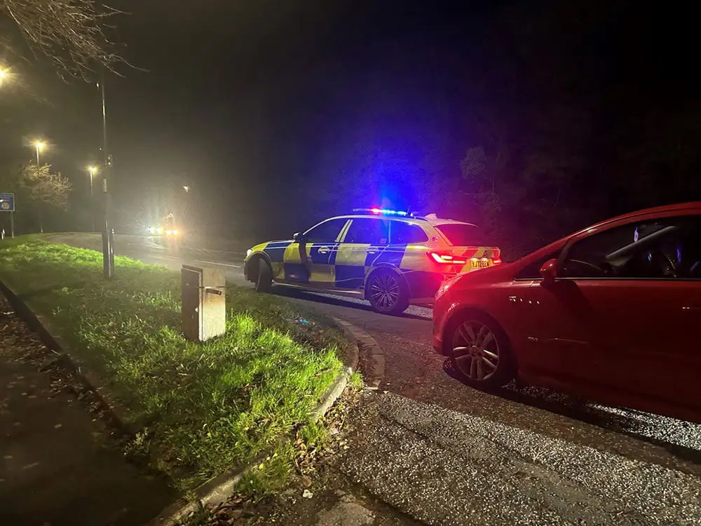 Two arrested and large quantity of drugs seized after car stopped in York