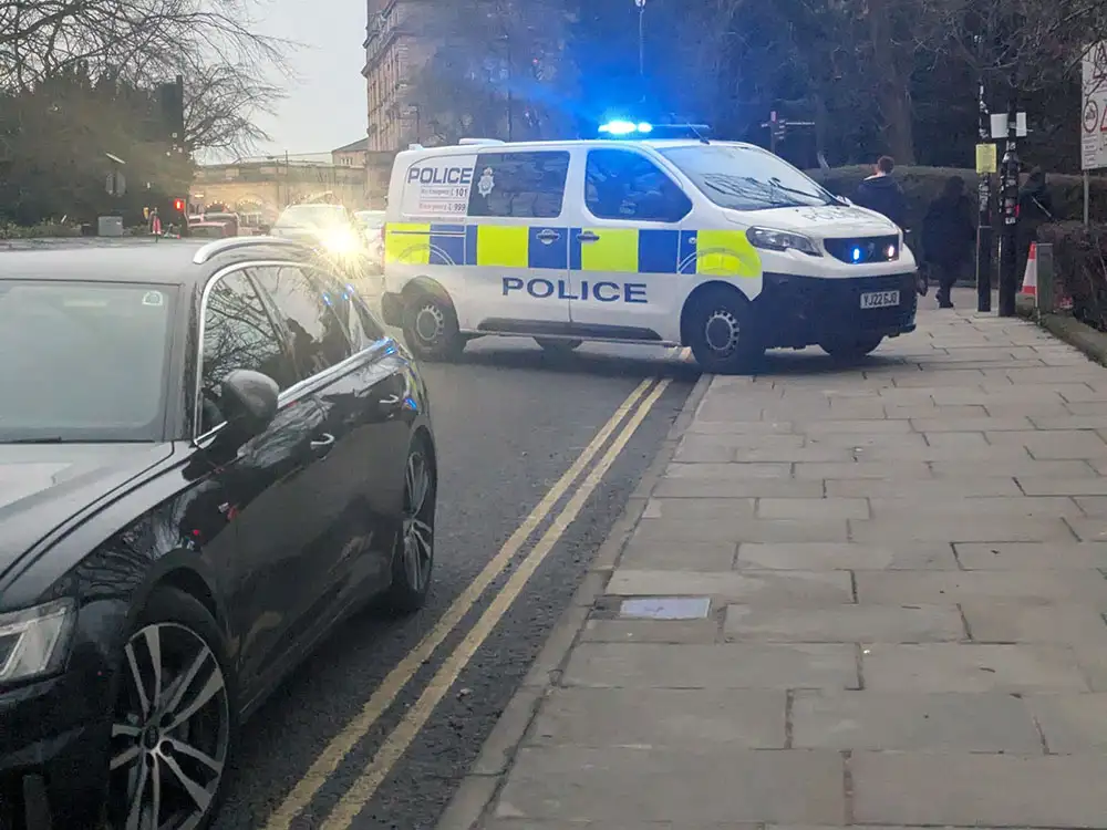 Armed police swoop in York after man seen with a gun
