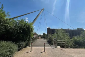 Police hunt two people who hurled racist abuse at victim on York bridge