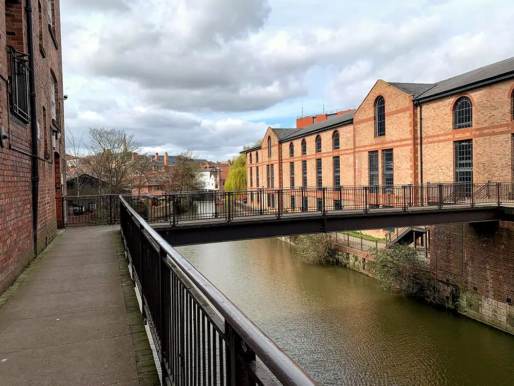 Man with bad teeth spat at two 19-year-old women on York bridge