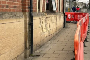 Car crashes into the side of a York building