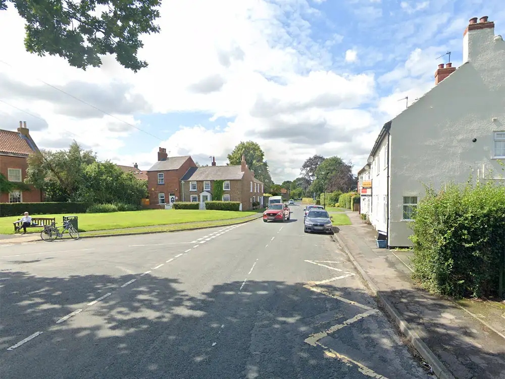 Abusive man drives van at residents of York village