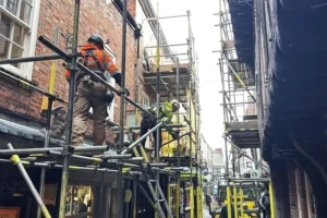 Shock as Shambles to be shrouded in scaffolding for 12 weeks