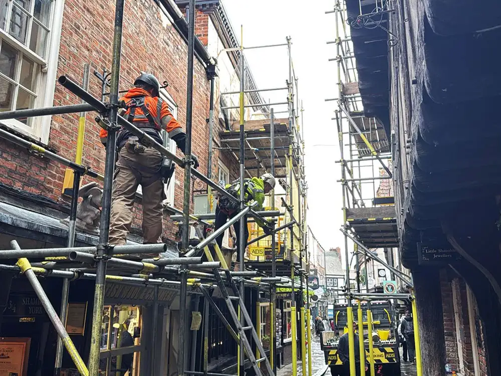 Shock as Shambles to be shrouded in scaffolding for 12 weeks